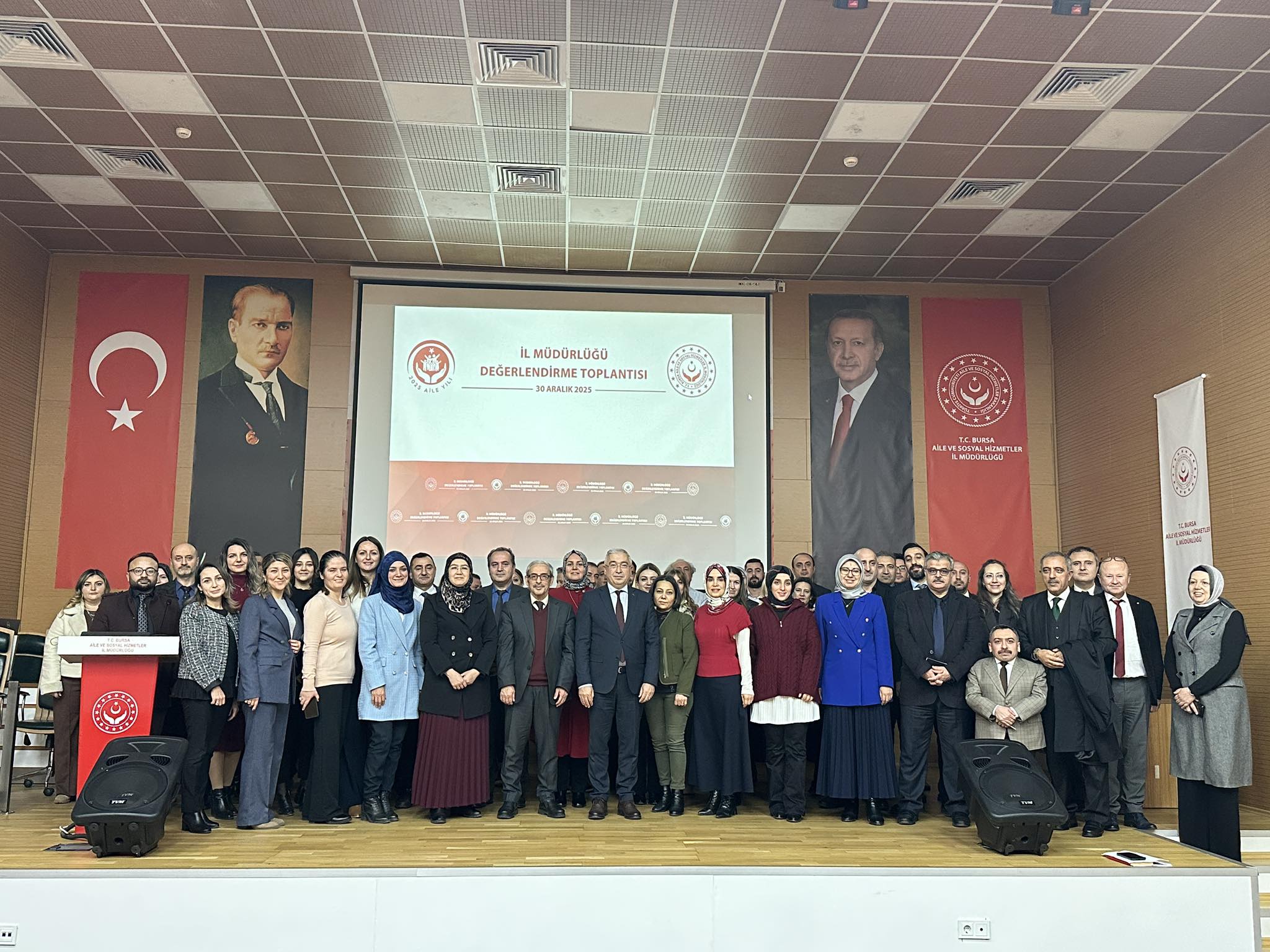 İl Müdürümüz Sayın Faruk Uysal Başkanlığında 2025 Yılı Değerlendirme ve 2026 Strateji Toplantısı Gerçekleştirildi