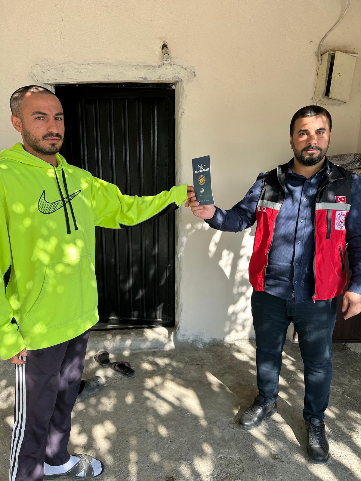  “Kadına El Kal ka maz “ sloganıyla farkındalık oluşturma 