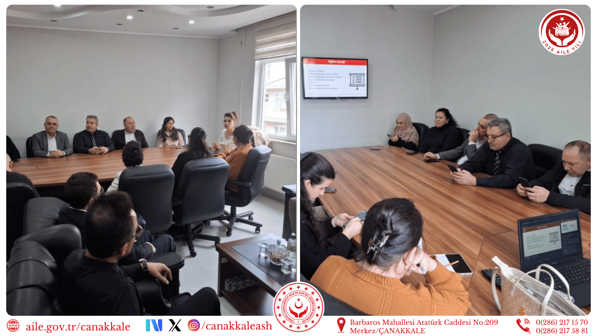 Çanakkale Sanayi ve Teknoloji İl Müdürlüğü Kadına Yönelik Şiddetle Mücadele Farkındalık Semineri 