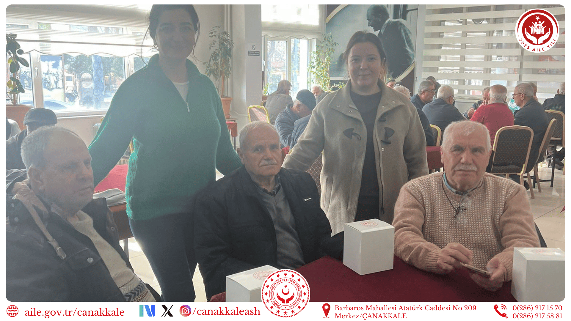 Kahraman Kıbrıs Gazilerimiz Ziyaret Edildi