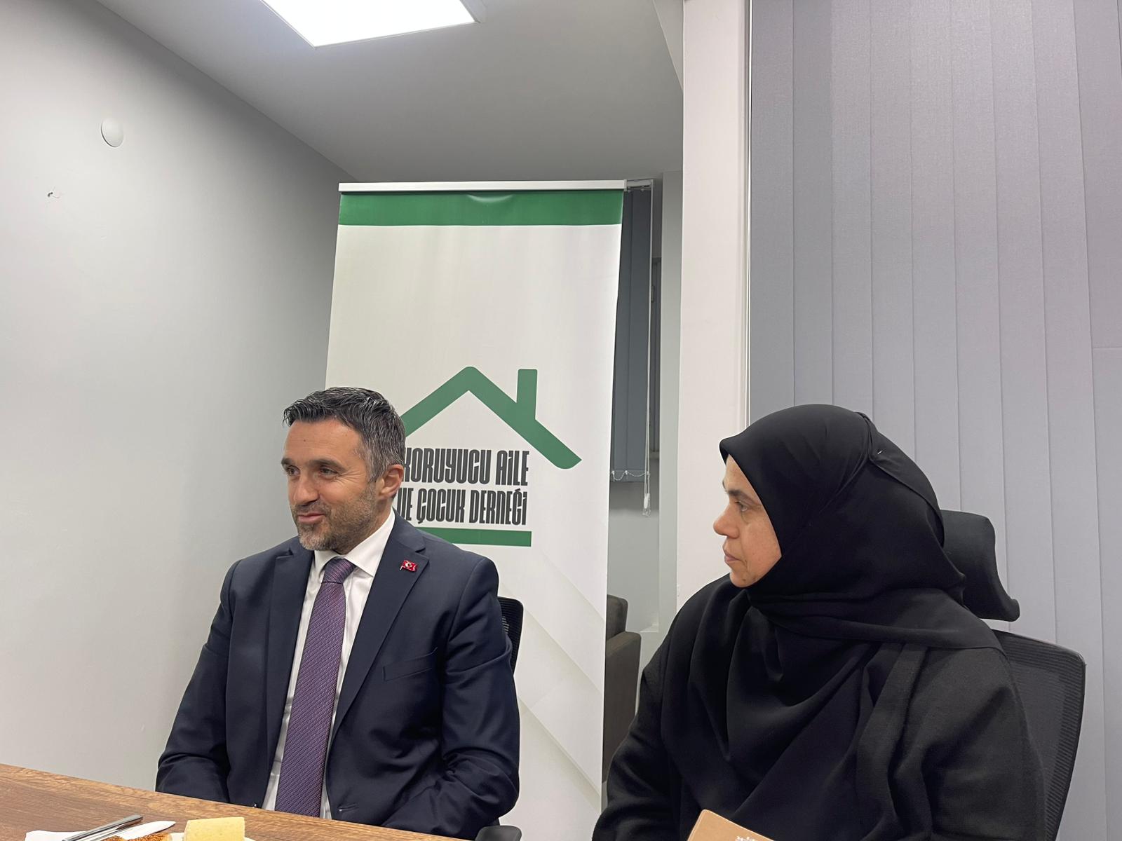 İl Müdürümüz Sn. Ömer TURAN, Koruyucu Aile ve Çocuk Derneği’ni ziyaret etmiştir