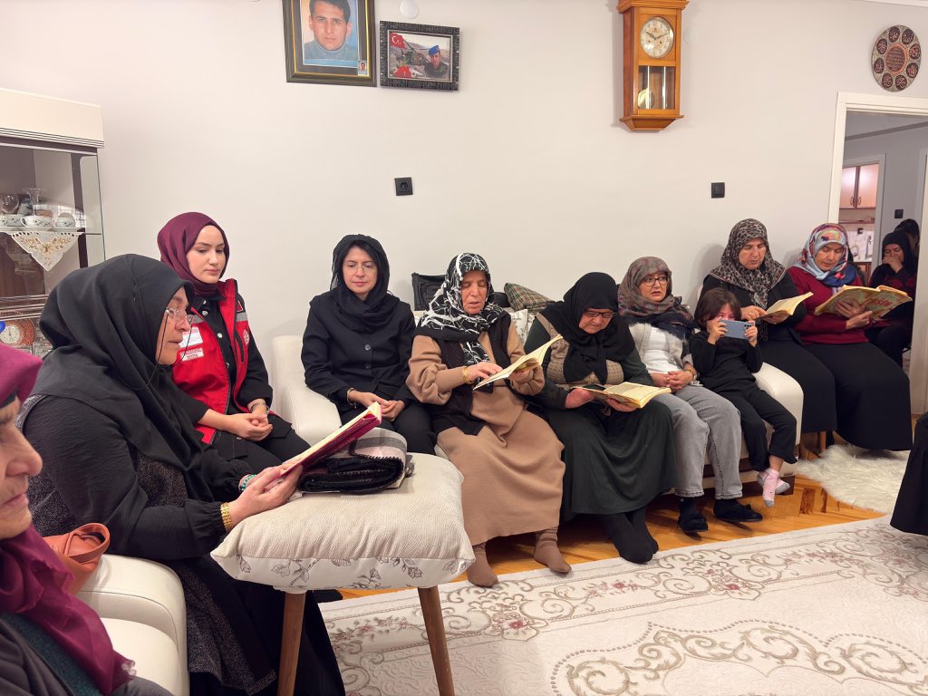 Şehidimiz Kenan Arduç İçin Baba Ocağında Mevlid-i Şerif Okutuldu