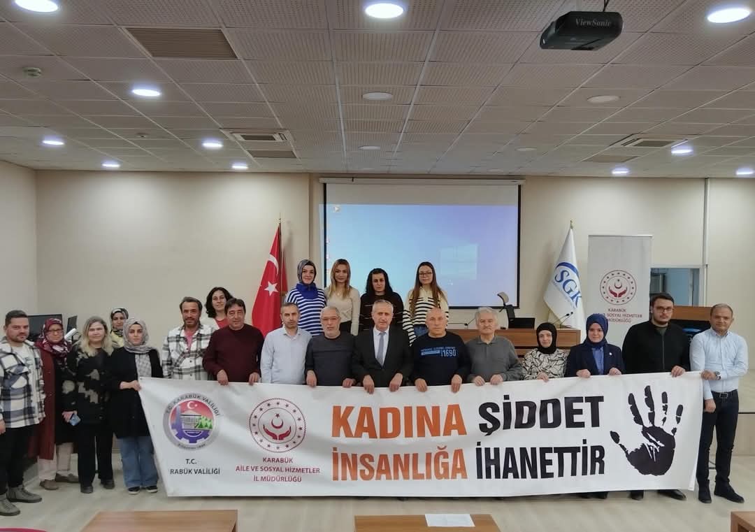Kamu Personeline Kadına Yönelik Şiddetle Mücadele Farkındalık Semineri Gerçekleştirildi