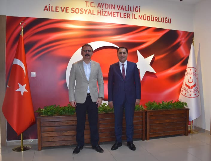 Sultanhisar Kaymakamı Sayın Ali Ekber Ateş, İl Müdürümüze Ziyareti