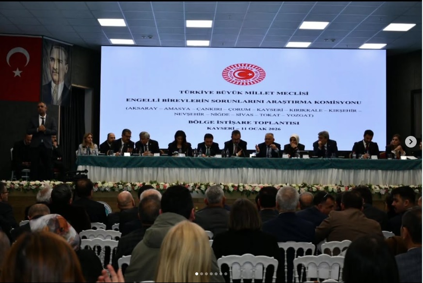 TBMM Engelli Bireylerin Sorunlarını Araştırma Komisyonu BöIge İstişare Toplantısı