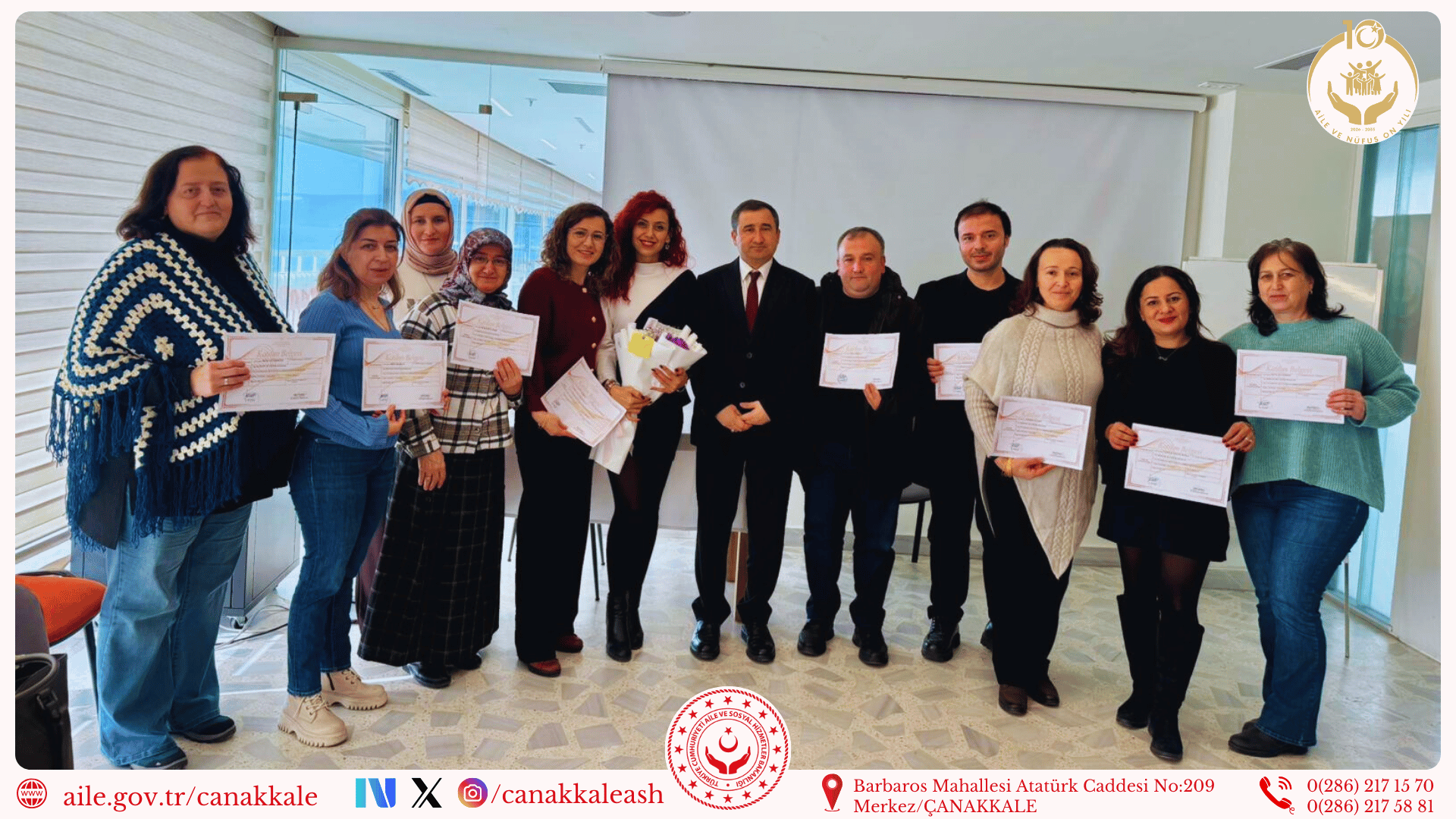 ÇEKOM-ÇES Personeline Yönelik Modüler Aile Eğitimi