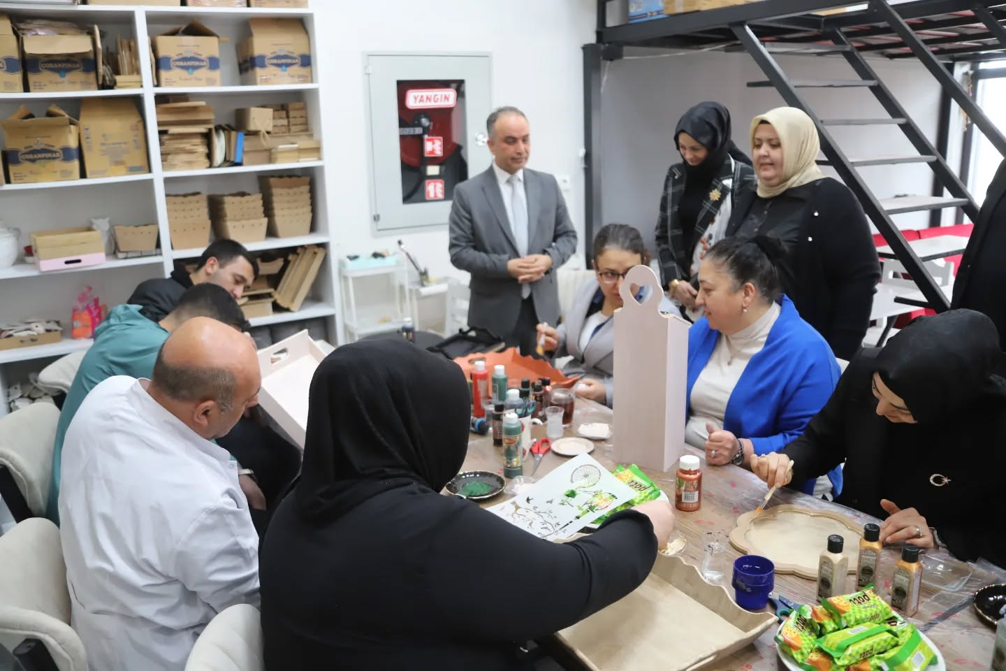 "Sanata Teşvik ve Sanatla Yaşam Programı" Gerçekleştirildi