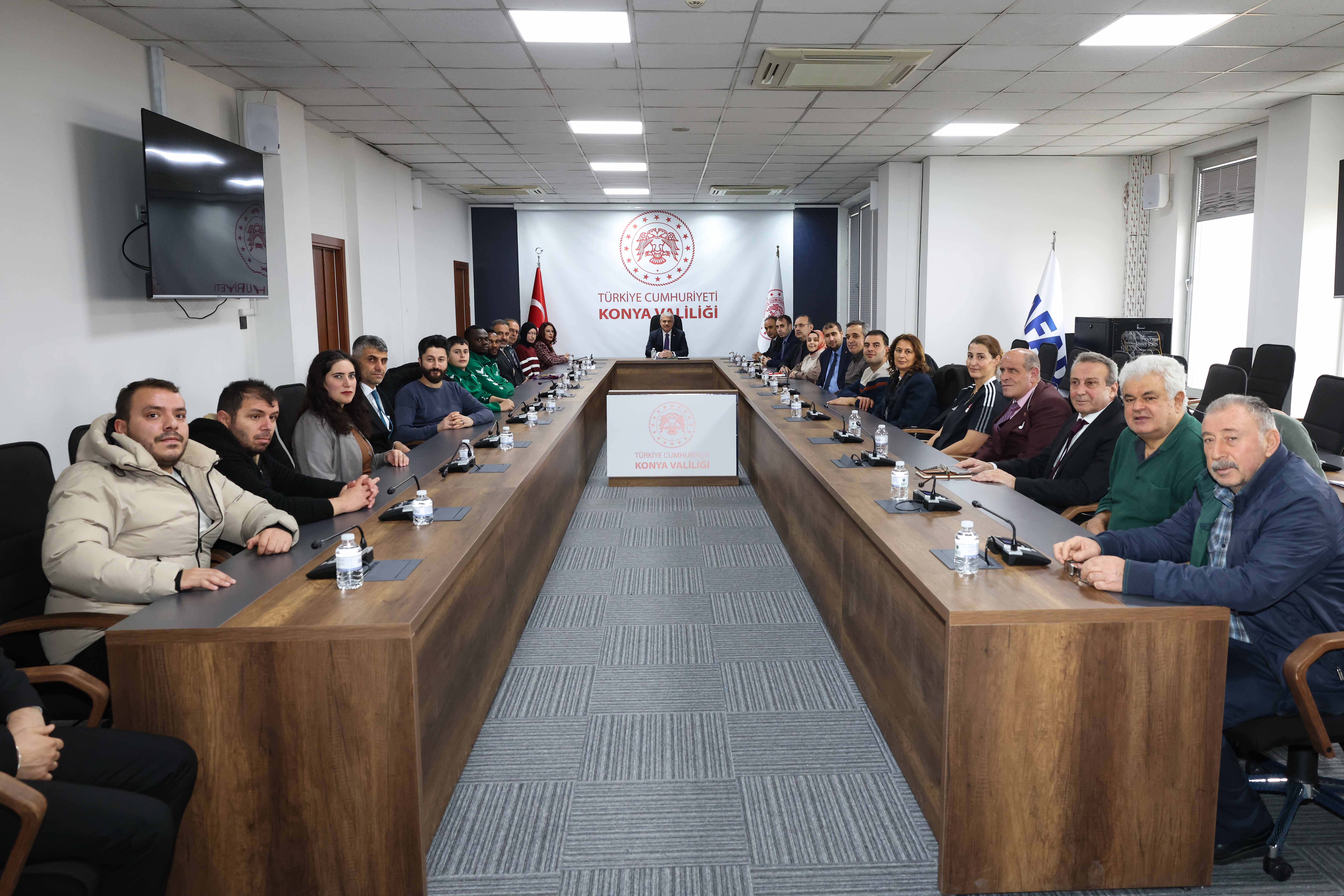 Valimiz İbrahim Akın, Engelli Vatandaşlarımız ile Bir Araya Geldi