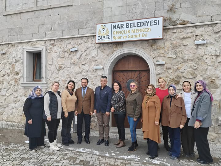 Nar Belediyesi Gençlik Merkezimizi ziyaret ettik