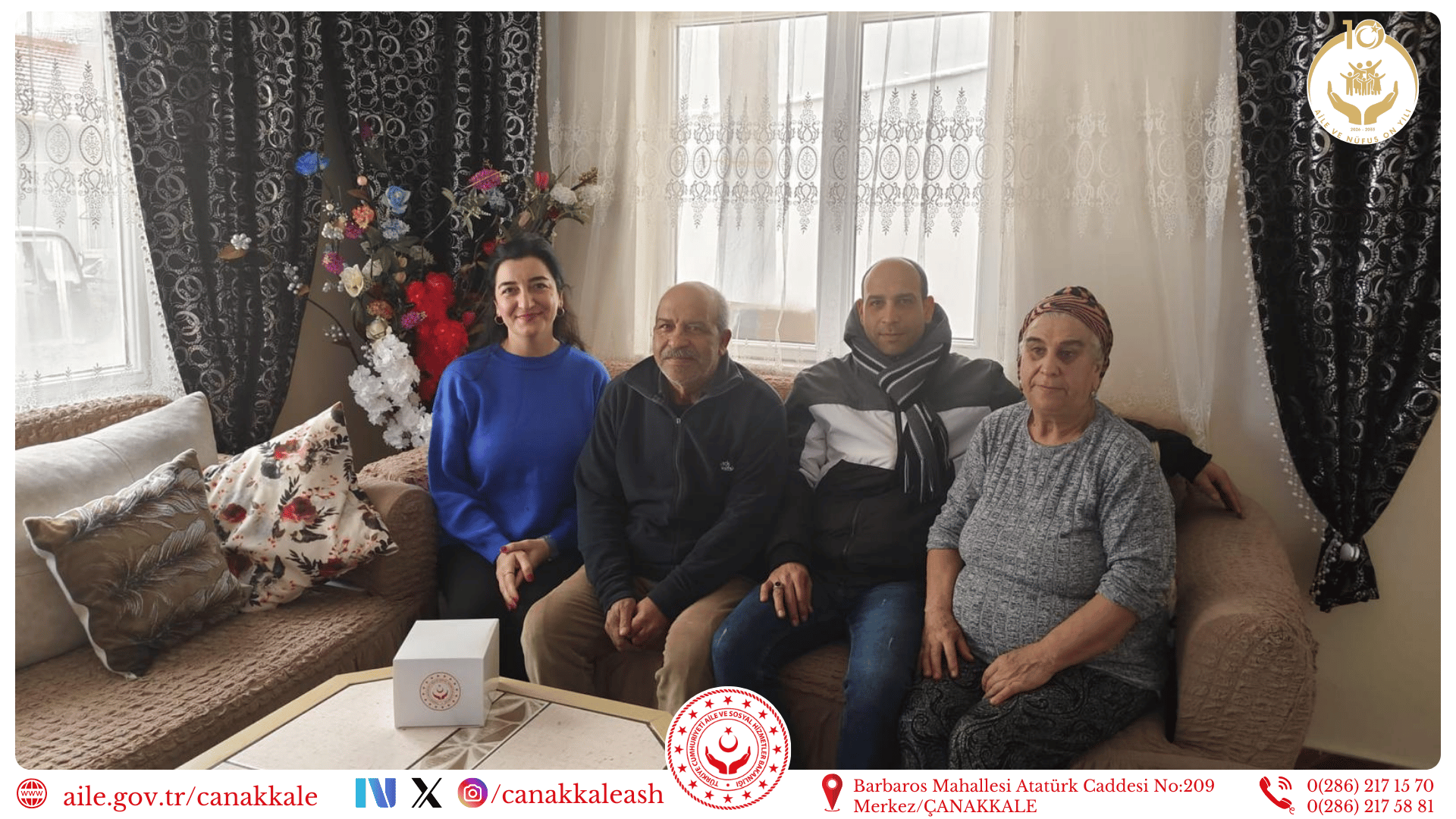 Aziz Şehidimiz Selim Topçu’nun Ailesine Ziyaret