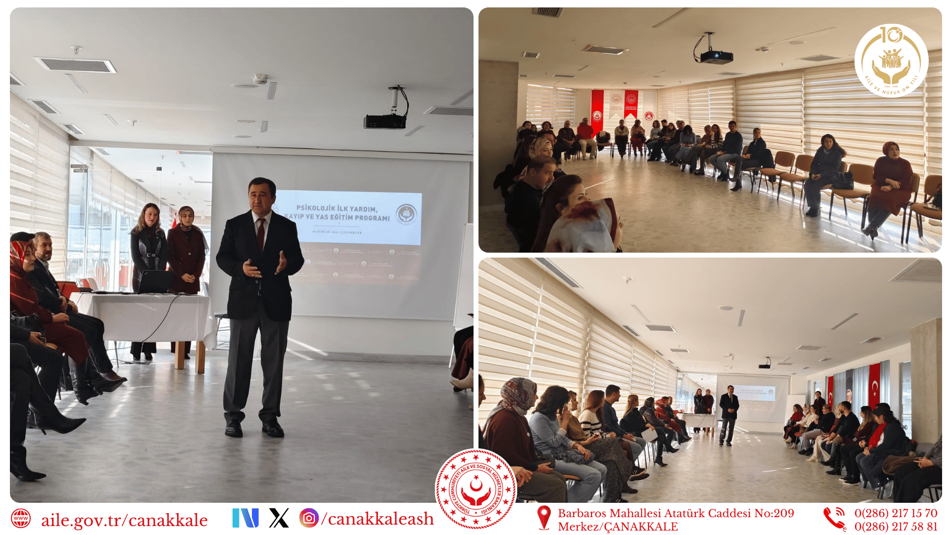 Psikolojik İlk Yardım, Kayıp ve Yas Eğitim Programı