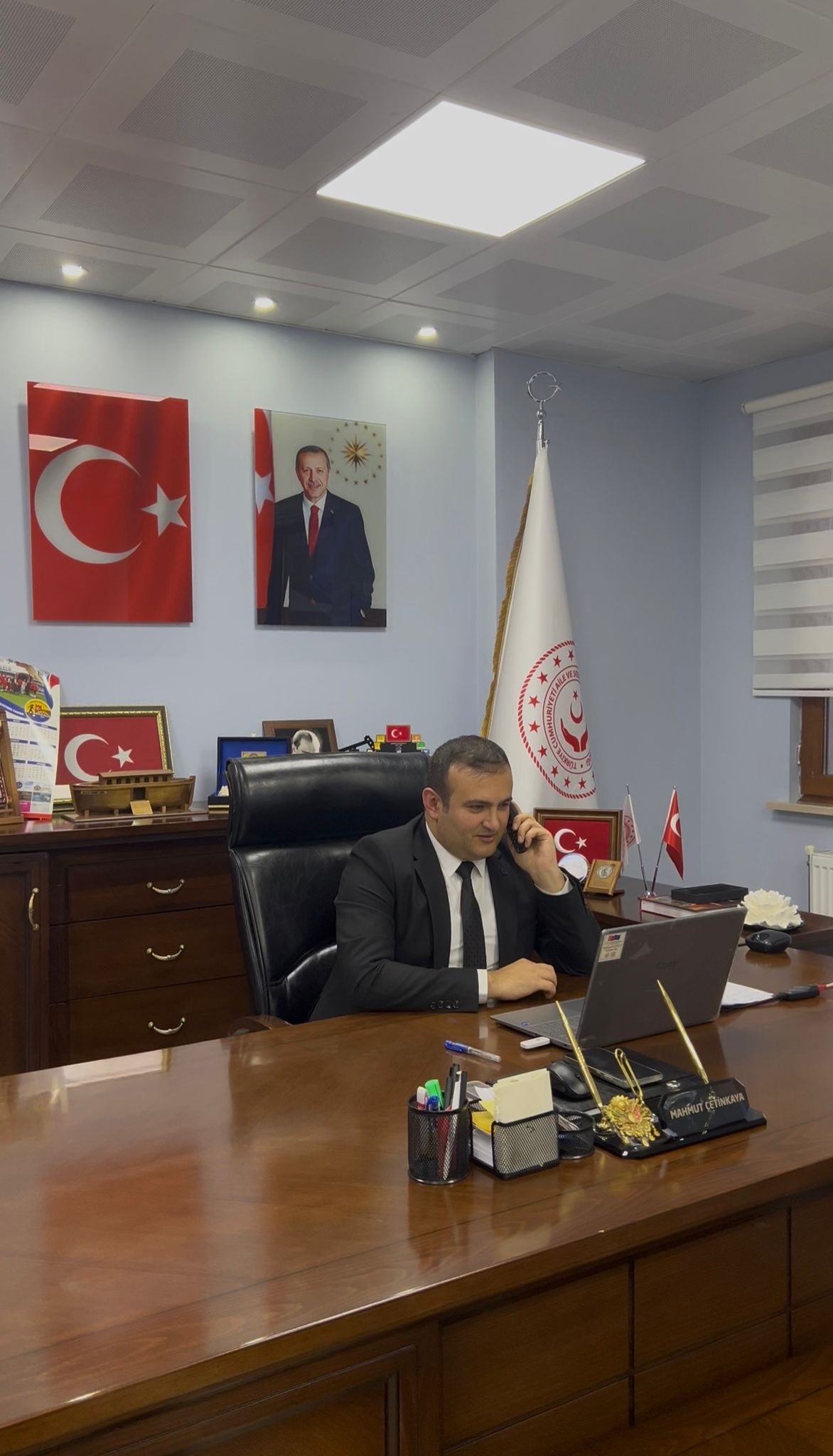 İl Müdürümüzden Yeni Doğum Yapan Ailelere Tebrik Telefonu