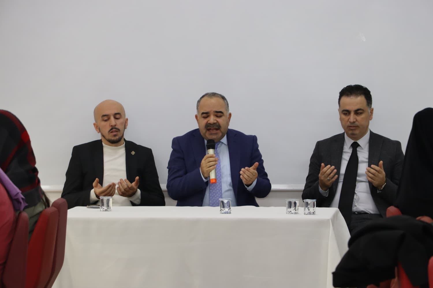 Merhume Nazmiye Yarbaşı Esen için, vefatının yedinci günü dolayısıyla kurumumuzda anma programı düzenlenmiştir.