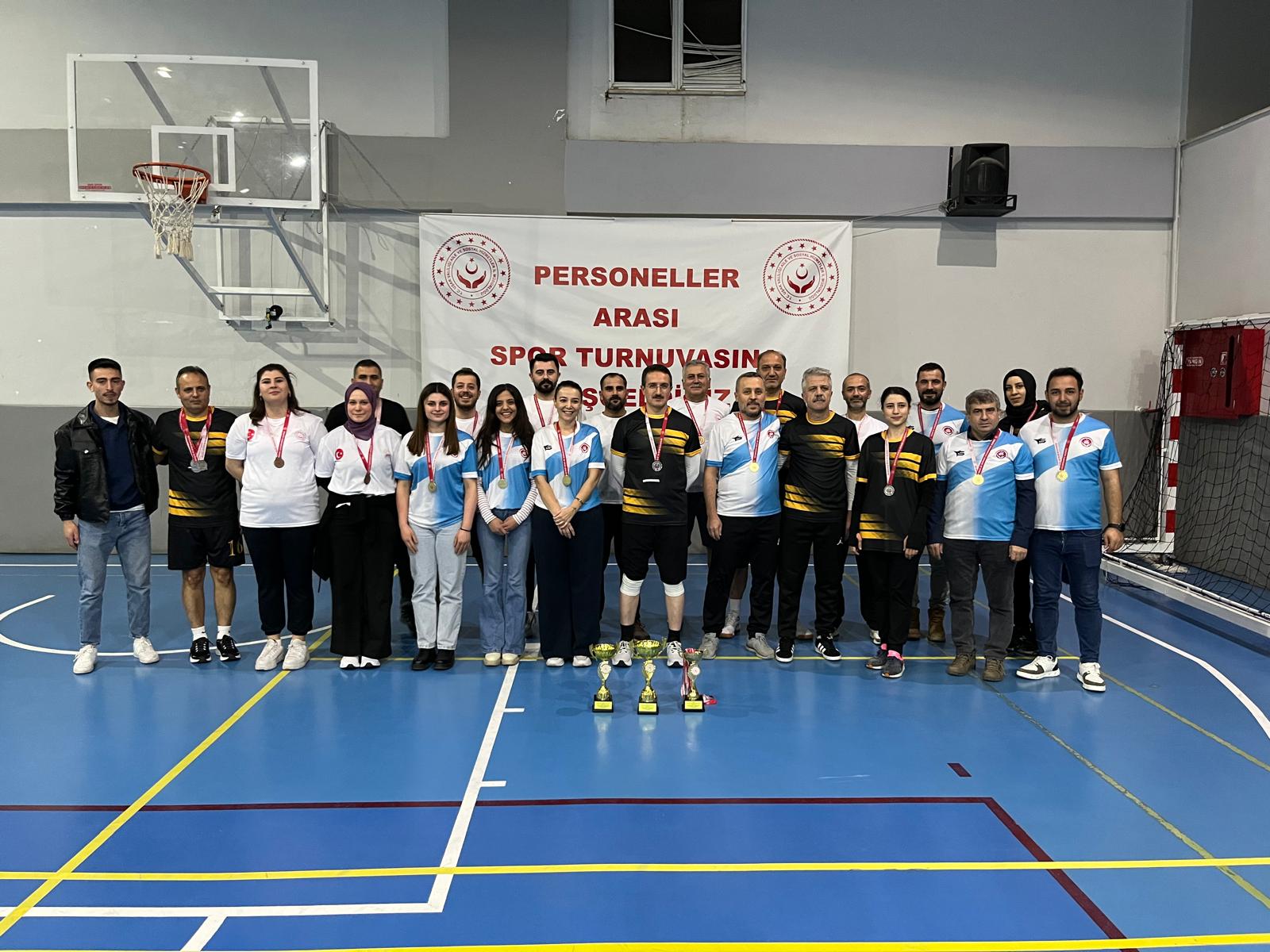 Kuruluşlar Arası Voleybol Turnuvası Sona Erdi