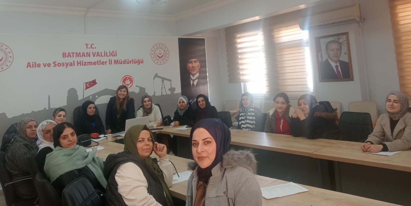  “İşlevsel ve Yılmaz Aile Olabilmek” konulu eğitim v