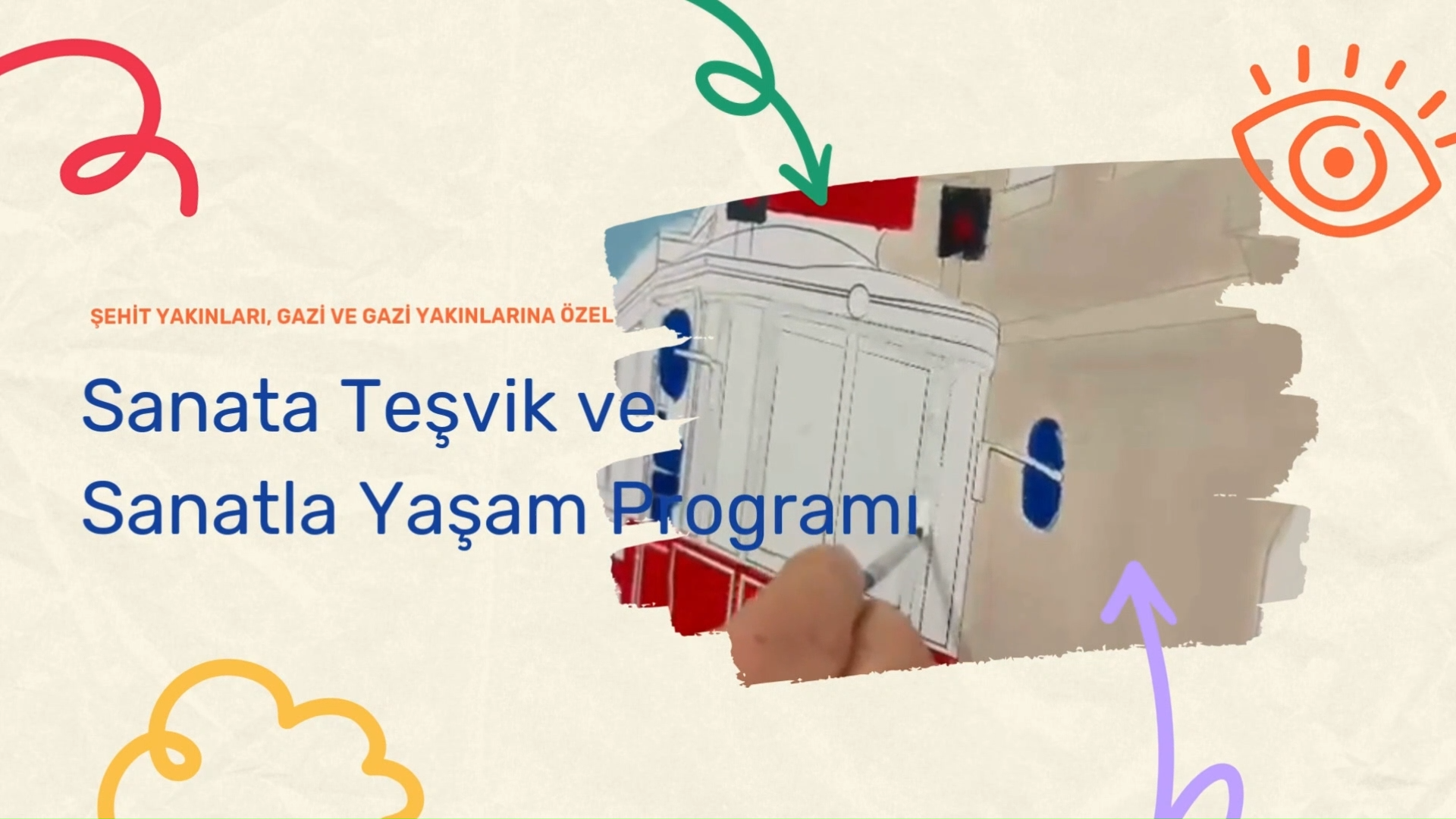 “Sanatın İyileştirici Gücü | Şehit Yakınları ve Gaziler İçin Sanatla Yaşam”