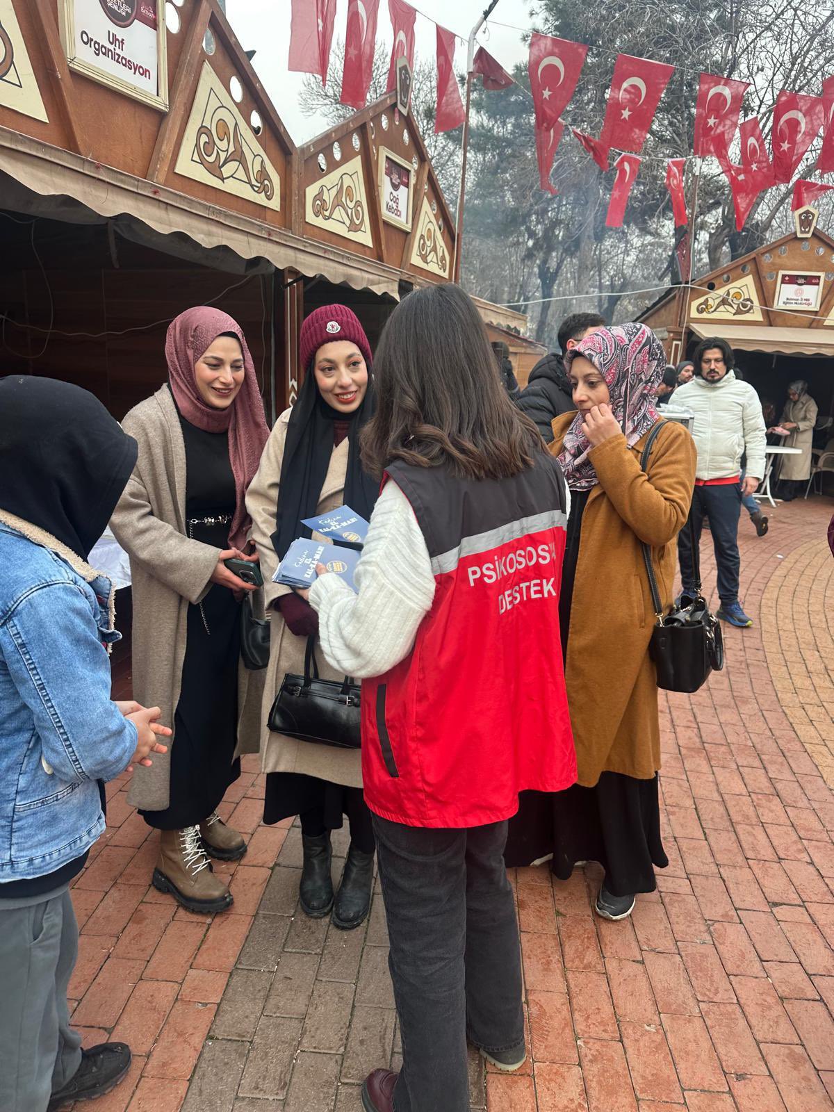 Sokak Lezzetleri Şenliği’nde Kadına Yönelik Şiddetle Mücadele alanında farkındalık yaratmak