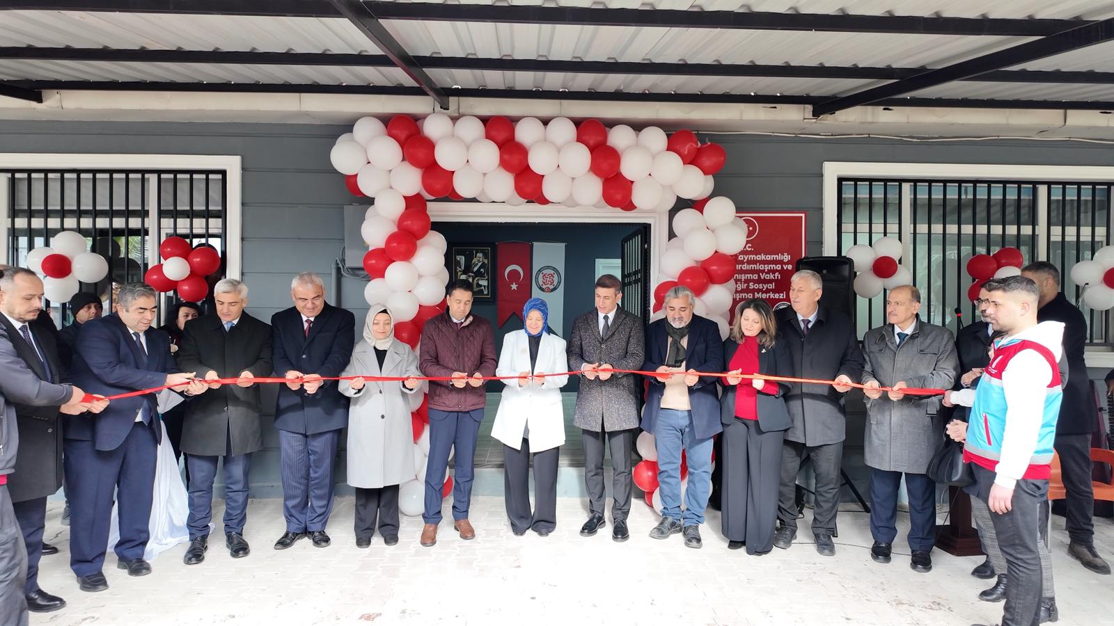 SOSYAL DAYANIŞMA MERKEZİ (SODEM) AÇILIŞI BAKAN YARDIMCIMIZ LEMAN YENİGÜNÜN TEŞRİFLERİYLE GERÇEKLEŞTİRİLDİ