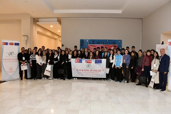 Erasmus+ KA154 Gençlik Katılımı Programı kapsamında yürüttüğümüz “KAT-KATIL-KATILIM” projemizin kapanış programI