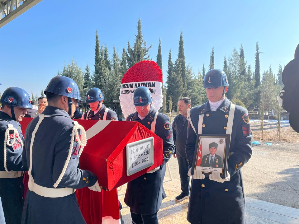 Kıbrıs Barış Harekâtı Gazimiz Fedli Bulut’u Uğurladık
