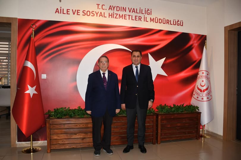 Emekli İl Müftüsü Bahattin Bildik, İl Müdürümüz İlkay Türkoğlu’na hayırlı olsun ziyareti