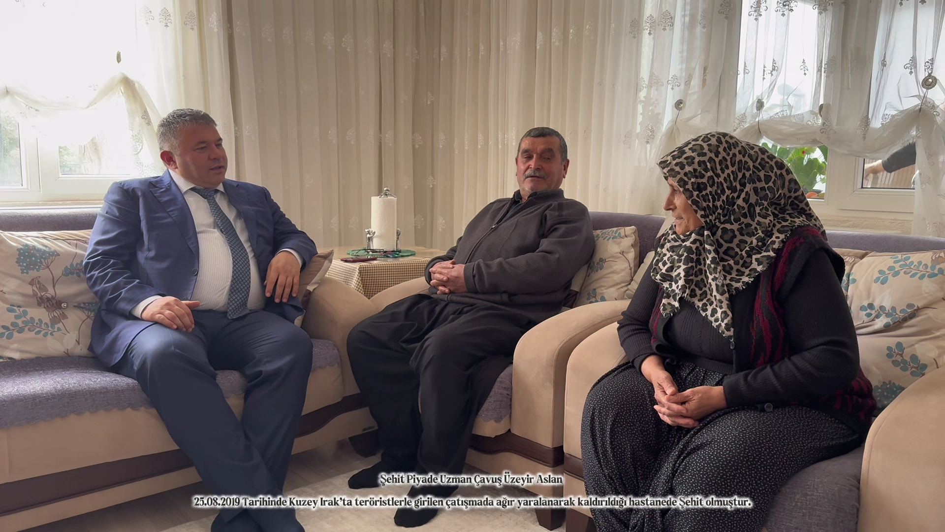 Düziçi’nde Şehit Üzeyir Aslan’ın Ailesine İl Müdürümüzden Ziyaret