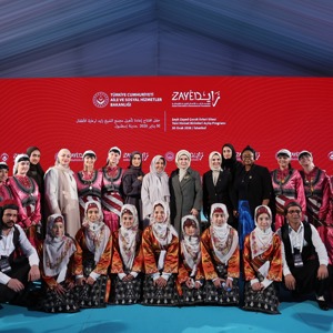 Emine Erdoğan Hanımefendi ve Bakanımız Göktaş, Şeyh Zayed Çocuk Evleri Sitesi Yeni Birimler Açılış Programı'na katıldı - fotoğraf 2