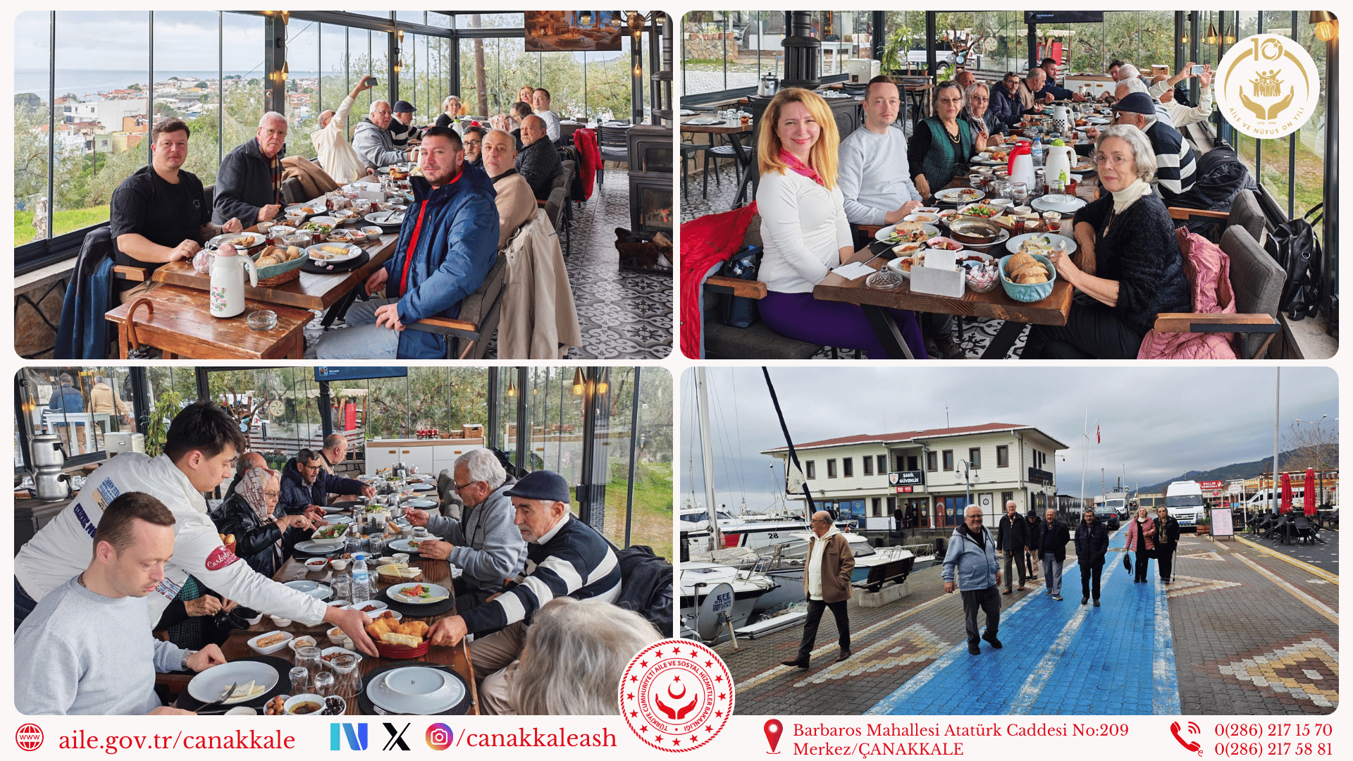 Huzurevi Sakinlerimiz İçin Anlamlı Kahvaltı Etkinliği