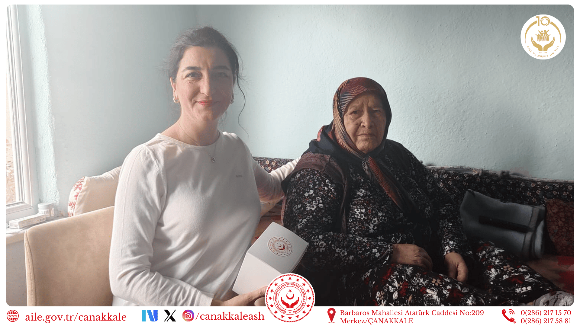 Aziz Şehidimiz Harun Tatlı'nın Annesi Hanife Tatlı  Ziyaret Edildi