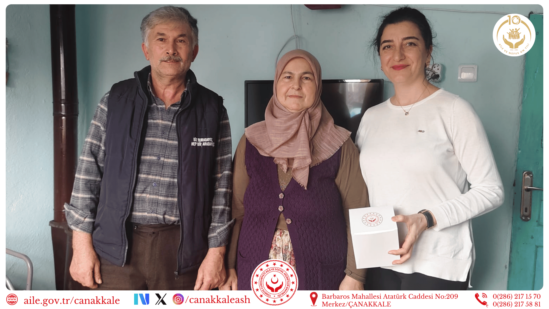 Aziz Şehidimiz Harun Tatlı'nın Kardeşi Hayrettin Tatlı Ziyaret Edildi