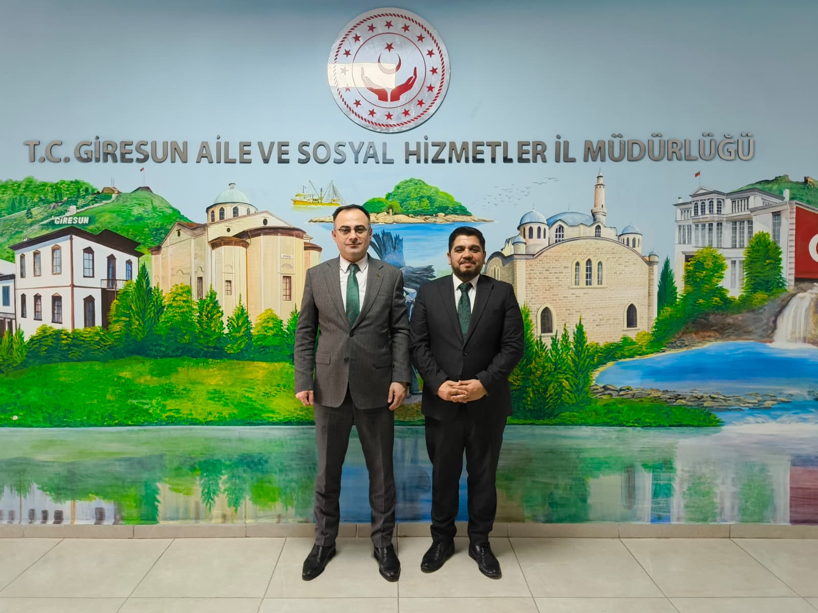 Giresun İl Tarım ve Orman İl Müdürü’nden İl Müdürümüz Ender YANIK’a Hayırlı Olsun Ziyareti