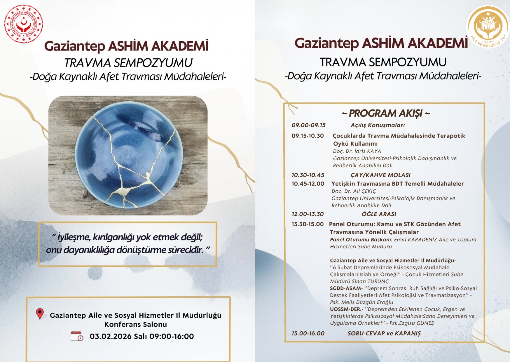 Travmayı Birlikte Anlamak ve İyileşmeyi Güçlendirmek İçin Buluşuyoruz 