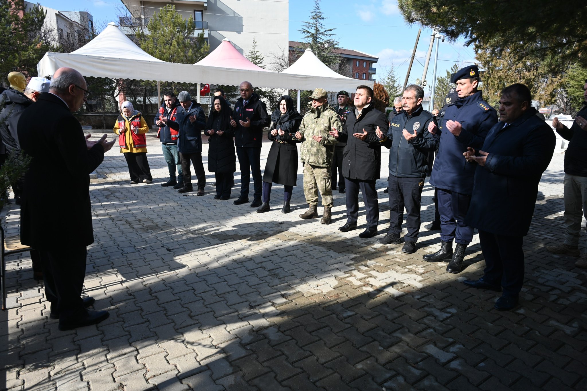 Kırıkkale Şehitliği ziyareti.