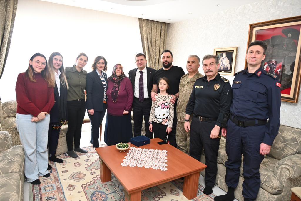 Şehit Ailesi Ziyareti.