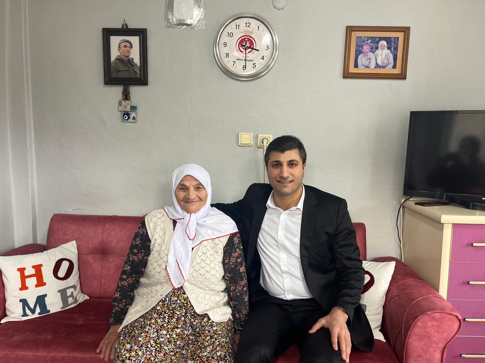 Şehidimiz Musa GÜNEŞ’in Ailesi Ziyaret Edildi.