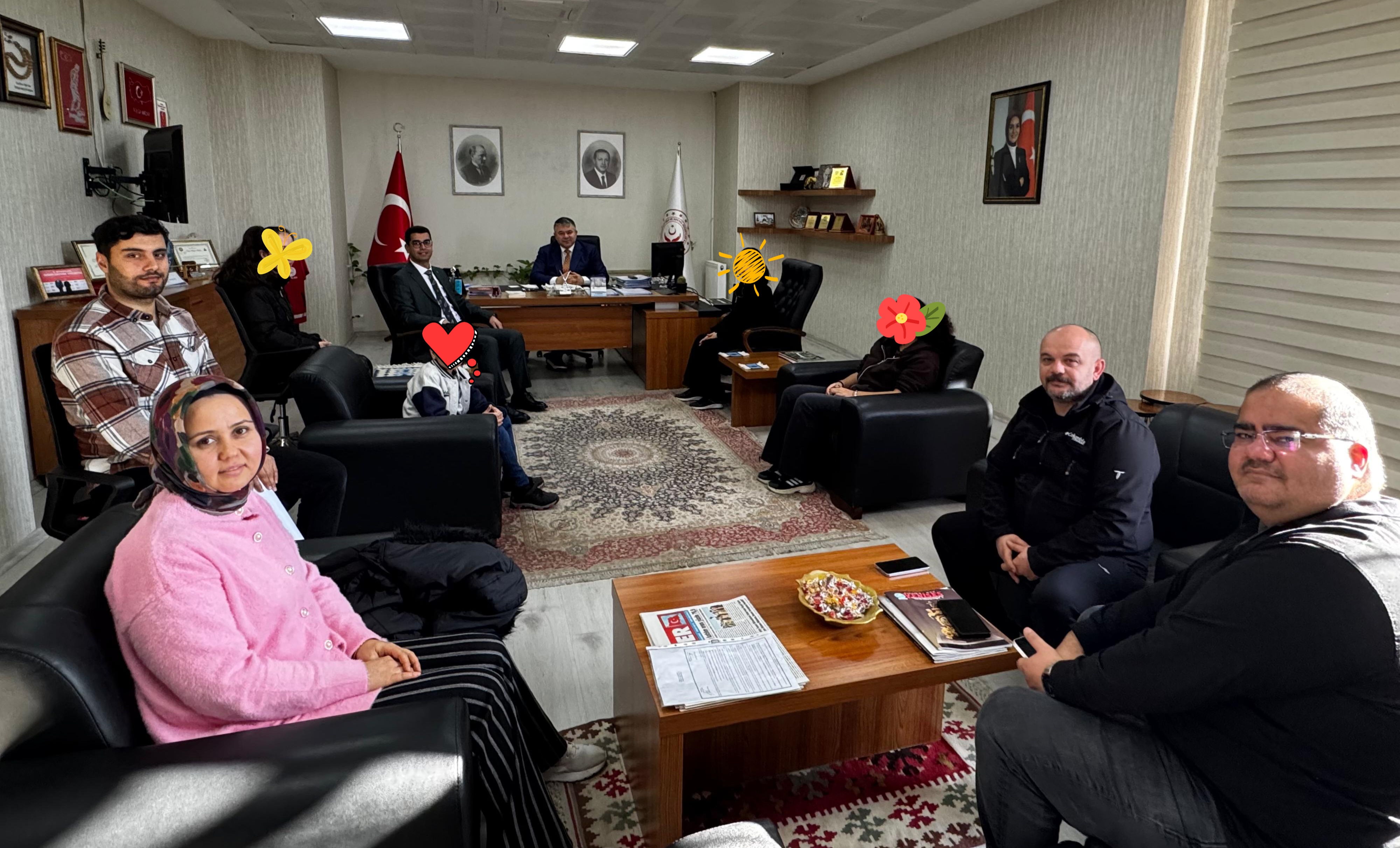 Yüksel Özden Çocuk Evleri Sitesi’nden İl Müdürlüğümüze Ziyaret