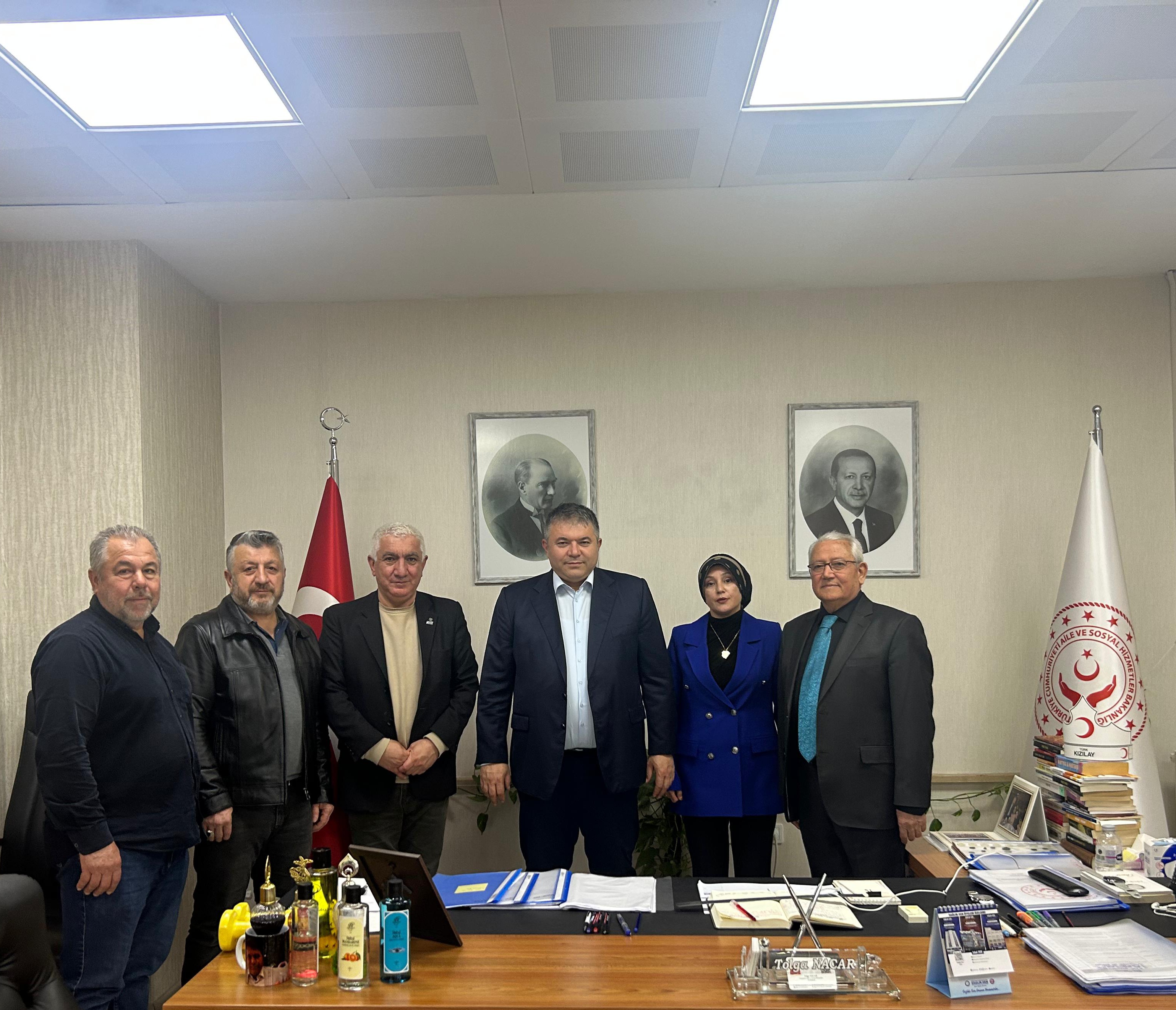 Türkiye Beyazay Temsilcilerinden İl Müdürlüğümüze Ziyaret