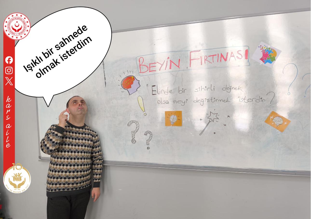 📍 Gündüzlü Engelli Bakım Merkezimizde Yaratıcı Düşünme Etkinliği