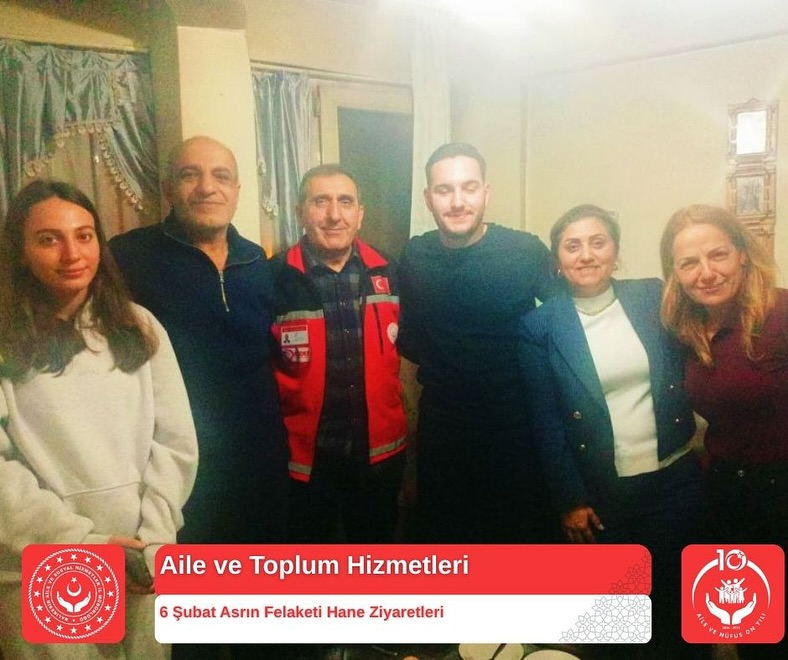  İl Müdürümüz Sayın Emine BÖÇKÜN, 6 Şubat Depremleri Asrın Felaketi Sonrası İlimize Yerleşen Aileye Ziyaret Gerçekleştirdi