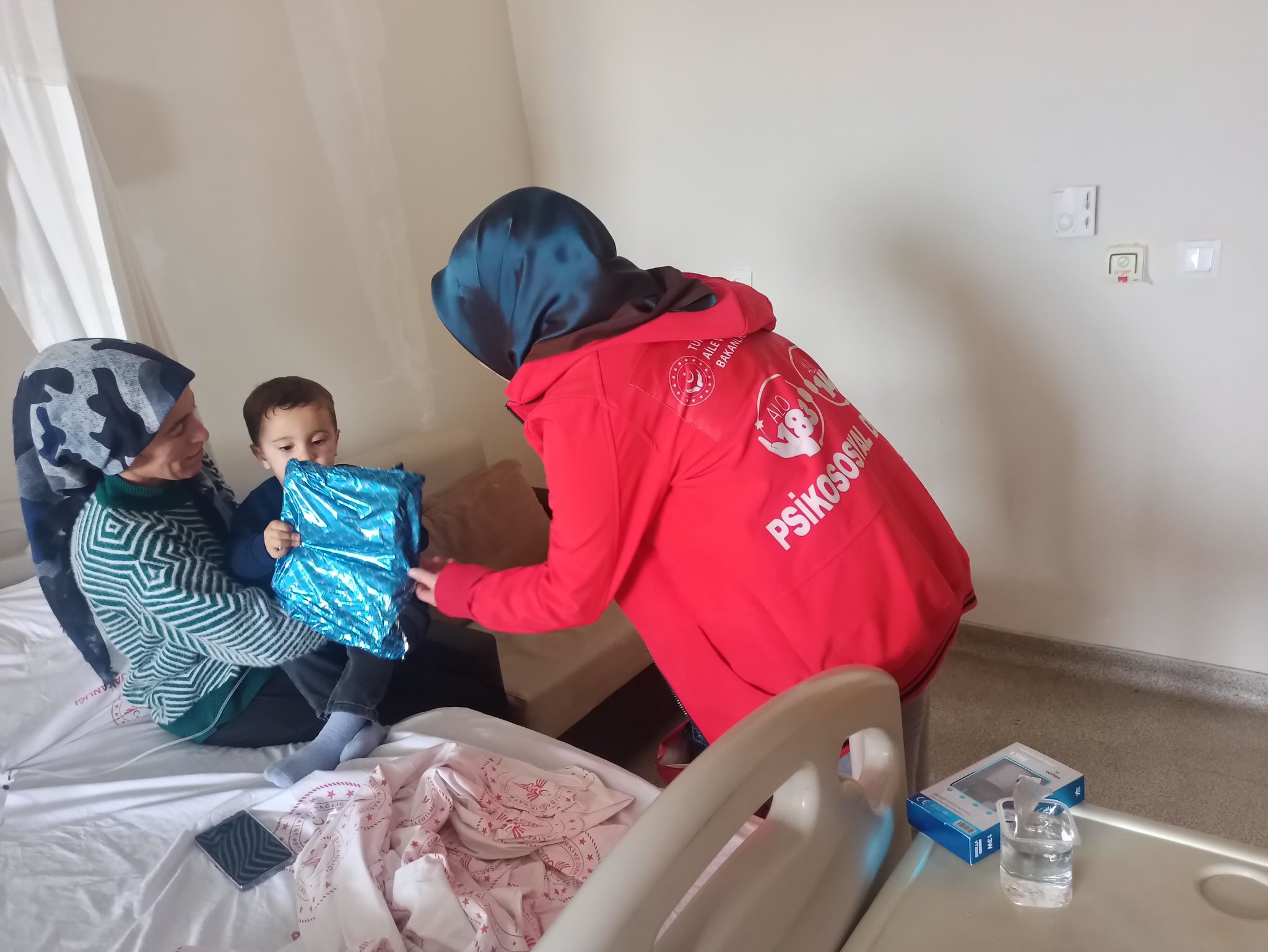 Afşin’de Aile Yılı Kapsamında Çocuk Servisine Anlamlı Ziyaret