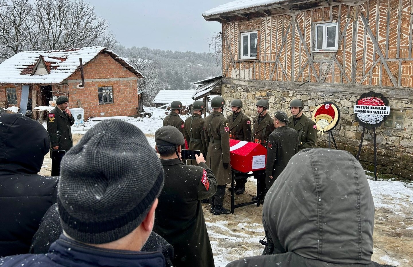 Gazimiz Ferdi Çatal, Askeri Törenle Ebediyete Uğurlandı