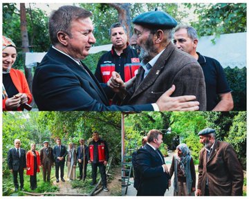 Valimiz Sayın Hamza Aydoğdu ve Birim Amirlerimiz, 1 Ekim Dünya Yaşlılar Günü Münasebetiyle İlimizin Çeşitli Mahallelerinde İkamet Eden Ulu Çınarlarımızı Ziyaret Ettiler.