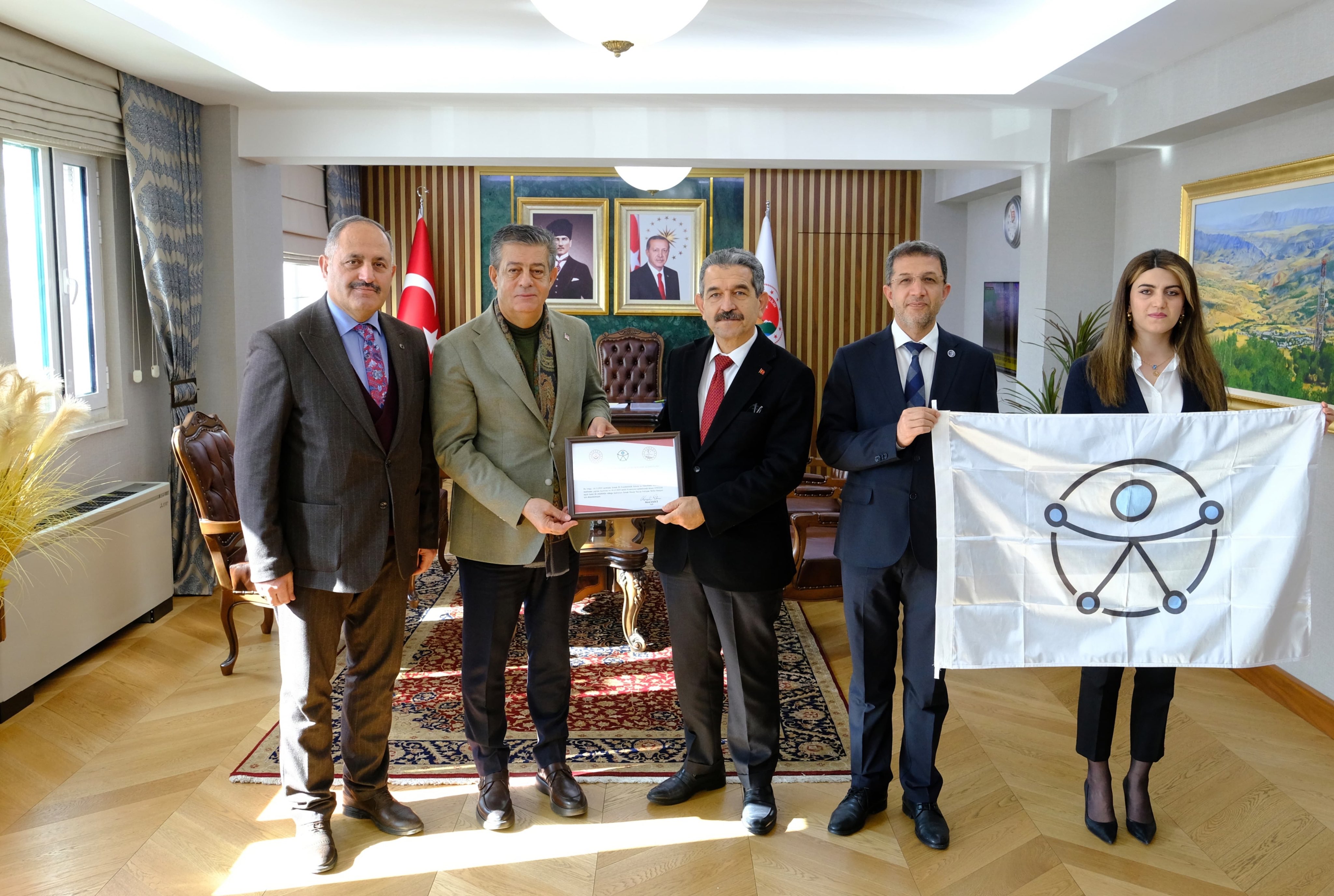 Şırnak Millet Bahçesi’ne Erişilebilirlik Belgesi Takdim Edildi