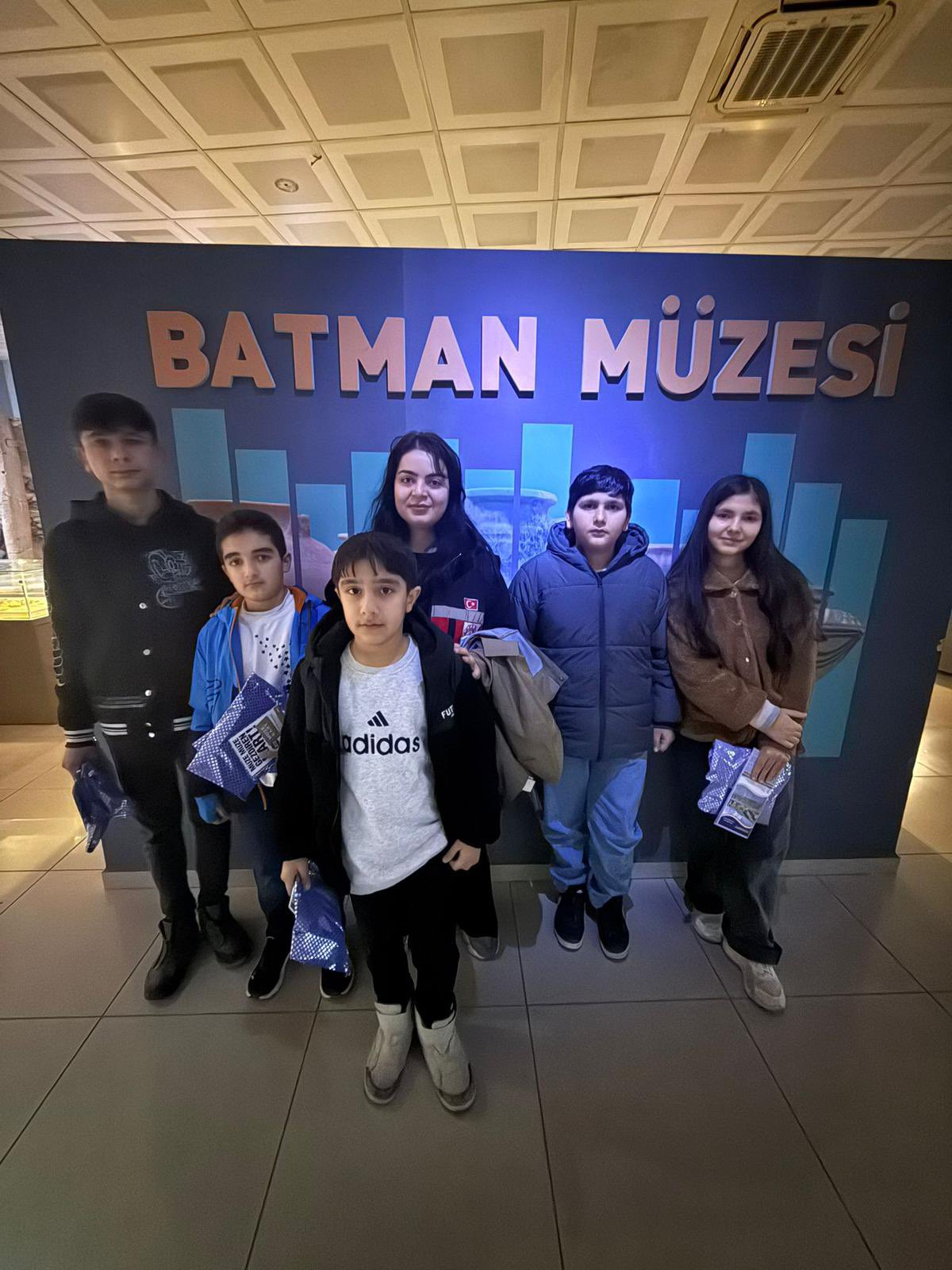  “Okul Destek Projesi”kapsamında bulunan çocuklarla Batman Müzesine ziyaret