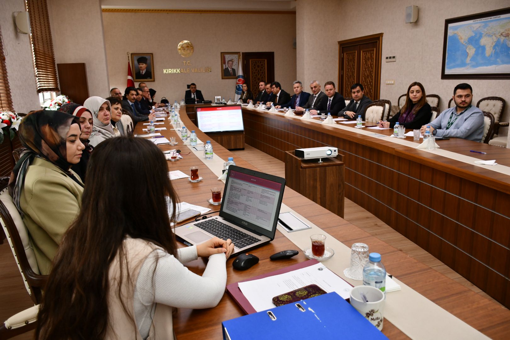 Kadının Güçlenmesi İl Koordinasyon Kurulu Toplantısı gerçekleştirildi.