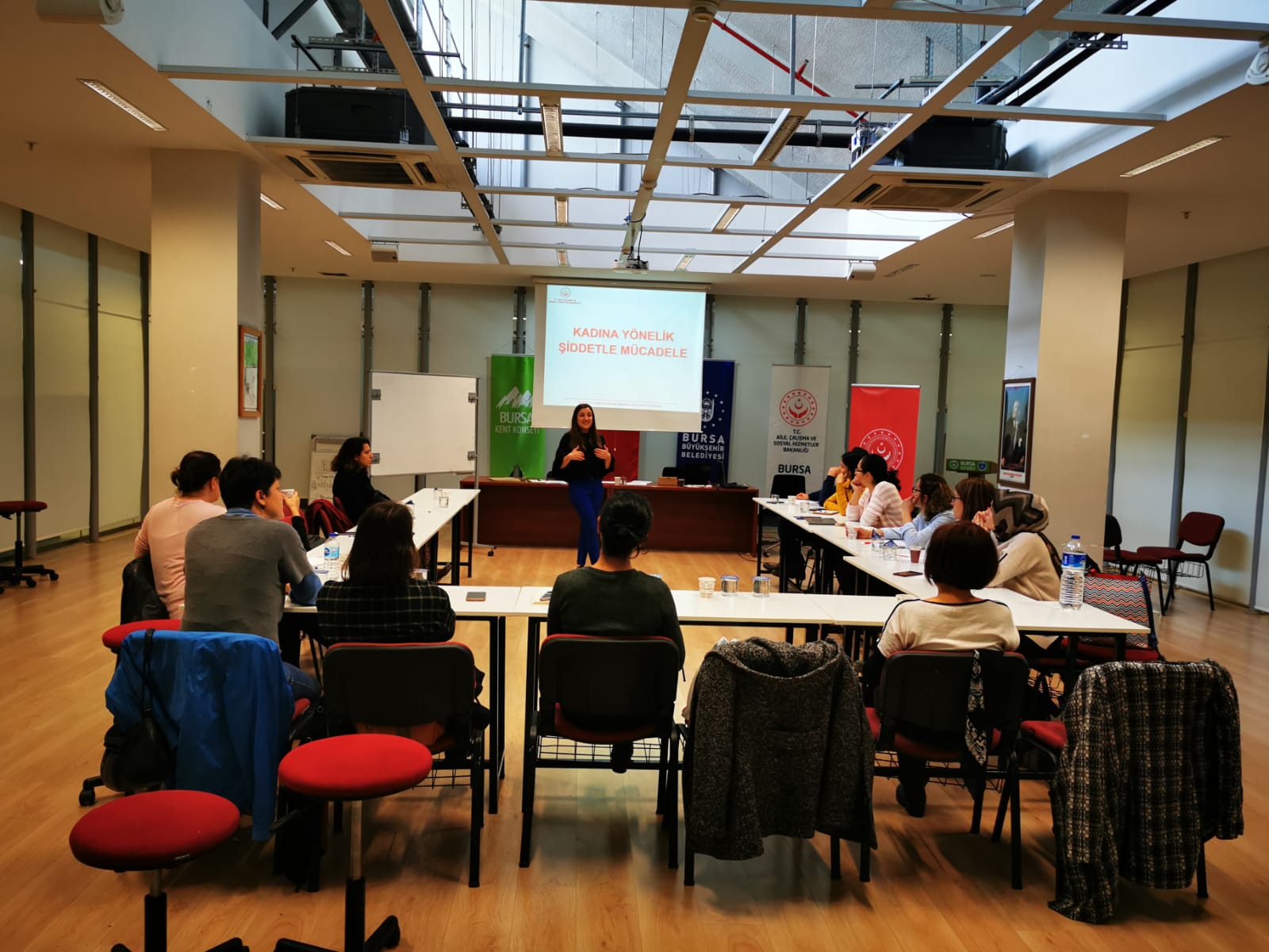 Kadına Yönelik Şiddetle Mücadele Eğitici Eğitimi Gerçekleştirildi