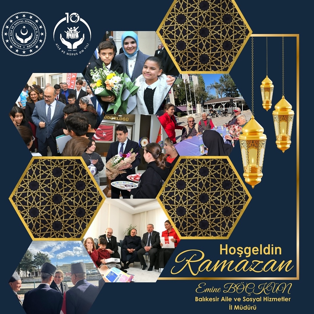 Ramazan-ı Şerif’iniz Mübarek Olsun