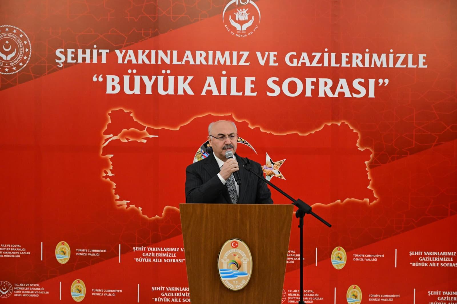 Ramazan’ın İlk Gününde Şehit Aileleri ve Gazilerimiz Onuruna İftar Programı Düzenlendi