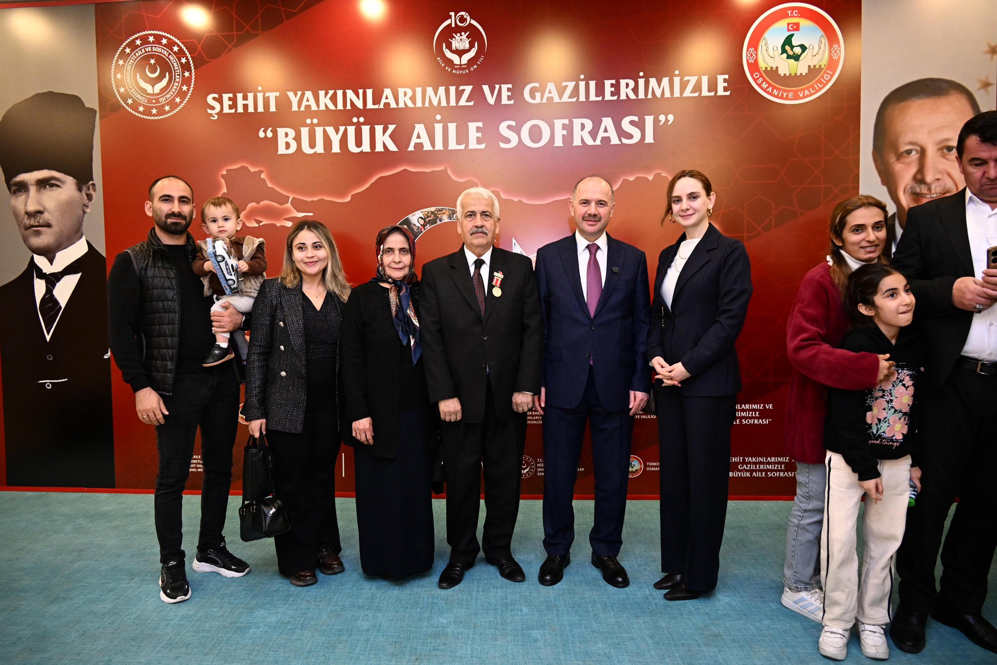 Gazilerimizle “Büyük Aile Sofrası”