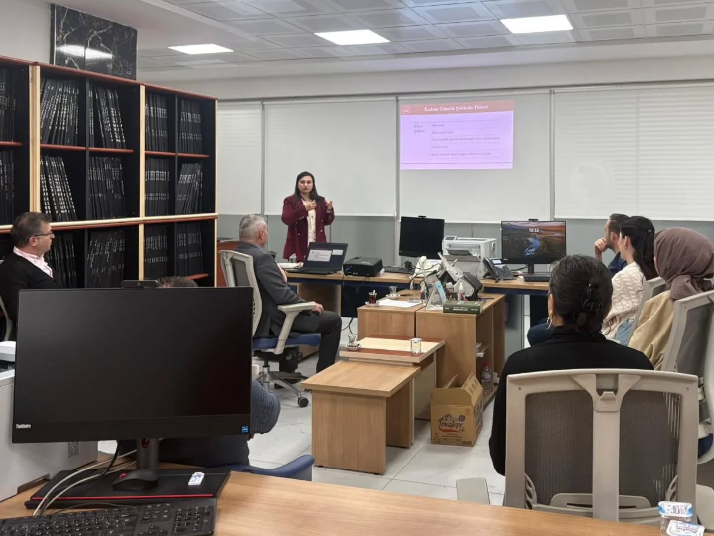  “Kadına Yönelik Şiddetle Mücadele” Eğitimi Gerçekleştirildi